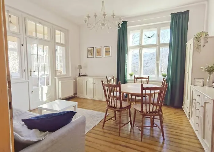 Marcowka M4 - Duzy W Historycznej Willi Z Ogrodem 公寓