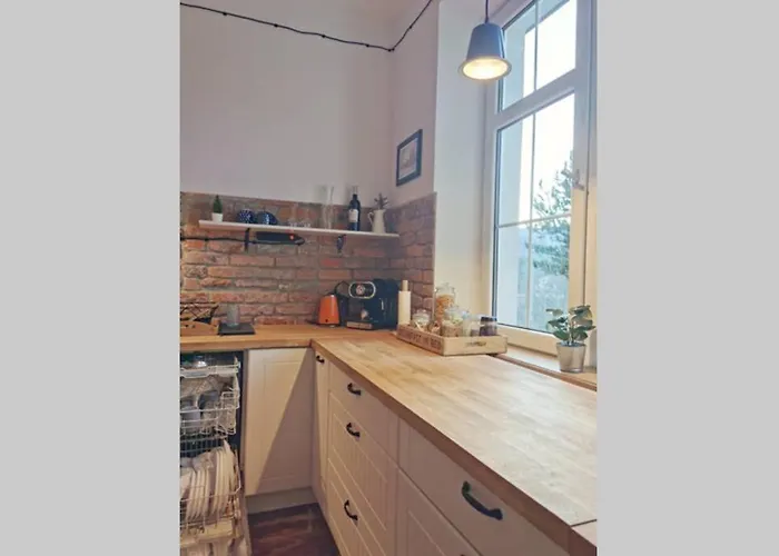 Marcowka M4 - Duzy W Historycznej Willi Z Ogrodem 公寓 斯克拉斯卡波伦巴